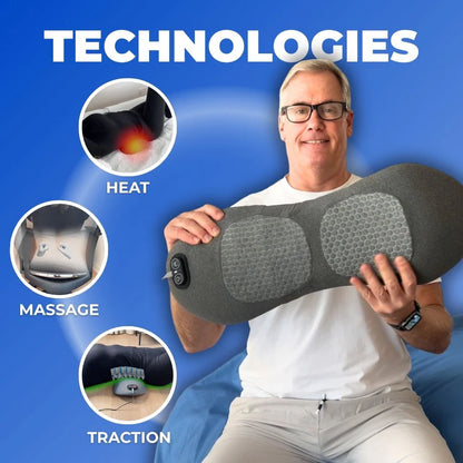 3 in 1 Back Massager Pillow